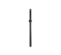 Saharuse Corne à chaussures en bois de hêtre étendu 75cm, rangement mural magnétique, longue poignée, extracteur domestique sans courbure, 1 pièce(Black)