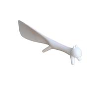 Saharuse Corne De Chaussure Chat Mignon, Aide Dessin Animé Avec Longue Poignée, Bottes Baskets Faciles À Enfiler, 1 Pièce(WHITE)