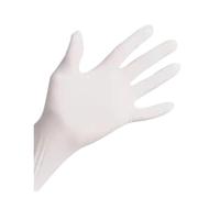 Saharuse Gants Jetables En Nitrile Blanc, 20/50/100 Pièces, Broderie De Nettoyage, Outils Cuisine, Vaisselle, Isolation La Saleté, Travail Jardinage(100PCS,XL)