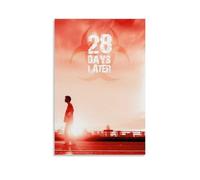 SAHDU I REWNRN Affiches « 28 Days Later » - Impression sur toile vintage pour salon, chambre à coucher - 40 x 60 cm - Sans cadre