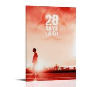 SAHDU I REWNRN Affiches « 28 Days Later » - Impression sur toile vintage pour salon, chambre à coucher, 50 x 75 cm - Style cadre