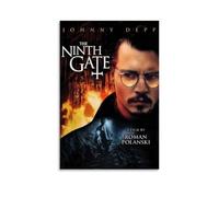 SAHDU I REWNRN Affiches de la neuvième porte - Décoration murale décorative - Toile vintage pour salon, chambre à coucher - 40 x 60 cm - Style rétro - Sans cadre