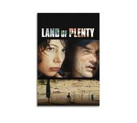 SAHDU I REWNRN Land of Plenty Poster décoratif sur toile vintage pour salon, chambre à coucher, 20 x 30 cm, sans cadre