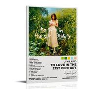 SAHDU I REWNRN Poster de l'album To Love In The 21st Century de Lyn Lapid - Décoration murale décorative - Toile vintage pour salon, chambre à coucher - 30 x 45 cm - Style cadre