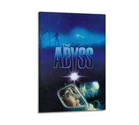 SAHDU I REWNRN Poster du film The Abyss - Décoration murale décorative sur toile vintage pour salon, chambre à coucher, 30 x 45 cm - Style cadre