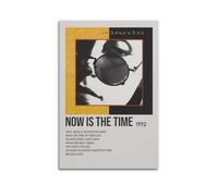 SAHDU I REWNRN Poster mural décoratif « Now Is The Time » d'Alanis Morissette - Décoration murale - Décoration murale vintage - Pour salon, chambre à coucher - 40 x 60 cm - Style sans cadre