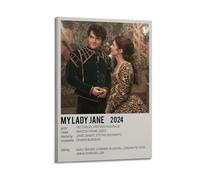 SAHDU I REWNRN Poster My Lady Jane - Art mural esthétique - Décoration murale vintage - Toile pour salon, chambre à coucher - 60 x 90 cm - Style cadre