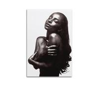 SAHDU I REWNRN Sade Poster décoratif sur toile vintage pour salon, chambre à coucher, 50 x 75 cm, sans cadre