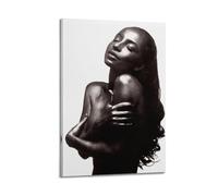 SAHDU I REWNRN Sade Poster mural décoratif sur toile vintage pour salon, chambre à coucher, 20 x 30 cm, style cadre