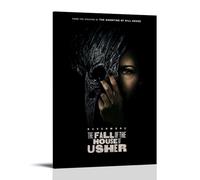 SAHDU I REWNRN The Fall of The House of Usher Série TV 1 - Poster mural décoratif - Toile vintage pour salon, chambre à coucher - 20 x 30 cm - Style cadre