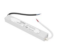 Sahgsa Alimentation à Découpage à Sortie Unique Pilote LED étanche IP67 pour Utilisation Extérieure Coque en Alliage D'aluminium Protection Contre Les Surcharges 30 W Alimentation DC 12 V pour Barre