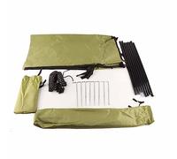 Sahgsa Auvent pare-soleil pour SUV - Tente portable pour remorque de camping-car, abri de toit de voiture pour SUV, monospace, hayon, camping, Prevesselwdk2q6f5ge-83 (vert militaire)