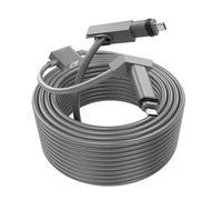 Sahgsa Câble de Remplacement pour Connexion Stable Gen 2 et Adaptateur Ethernet pour Utilisation Intérieure/extérieure, Câble Satellite Rectangulaire de 75 Pieds pour un Accès Internet Transparent