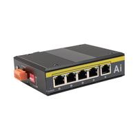 Sahgsa Commutateur Ethernet Industriel à 5 Ports avec Une Large Plage de Températures pour L'industrie de la Défense des Réseaux Intelligents