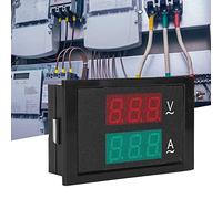 Sahgsa Compteur de Courant de Tension Haute Précision AC80-300V 0-50A pour Boîtes de Distribution équipement Pédagogique pour Petites Boîtes de Distribution Domestiques