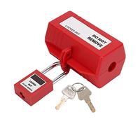 Sahgsa Dispositif de Verrouillage de Prise électrique de qualité Industrielle avec e Cadenas de 38 Mm pour une Utilisation Intensive dans les Usines et les Ateliers