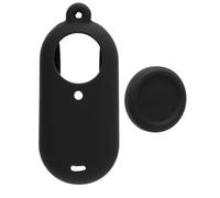 Sahgsa Ensemble de étuis de Protection en Silicone pour GO 3S, Couverture Complète Durable pour Appareil Photo et Capuchon D'objectif pour Un Transport Pratique (Noir)