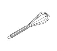Sahgsa Fouet en Acier Inoxydable, Batteur à Œufs Manuel à 6 Fils, Cuisson à la Maison pour Cuisiner, Mélanger, Fouet (Fouet à Oeufs en Acier Inoxydable de 25,4 cm)