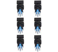 Sahgsa Interrupteur à Bouton-poussoir, Indicateur Lumineux Longue Durée de Vie, Autobloquant pour Contacteur, Contrôle 24V, 25 Pièces, ABS Industriel