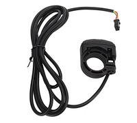 Sahgsa Interrupteur de Klaxon de Lampe en Nylon Durable 2 en 1, pour Vélo et Scooter électrique, Installation Facile, pour une Large Application