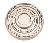 Sahgsa Jouet de Dépression Gyroscope du Bout des Doigts en Alliage de Zinc, Soulagement de l'anxiété et du Stress, Maintien de la Concentration, Jouet de Rotation du Bout des Doigts pour Ajouter Le