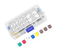 Sahgsa Kit de Condensateur Tondeuse pour les Amateurs D'électronique Professionnels 80 Pièces 6mm 5/10/20/30/40/60/70/120P Ensemble de Condensateurs