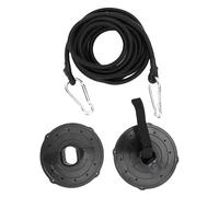 Sahgsa Kit de Tether de Matrice Flottante - Ensemble de Monturet en Plastique et Corde élastique de 118 Pouces | Fixez L'ancrage pour Les Tampons à Eau en Mousse, Adaptés aux Lacs, aux