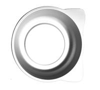 Sahgsa Lit de Chat en Aluminium Mignon Rond en Forme d'oreille de Chat Lit de Refroidissement Confortable pour Chats D'intérieur et D'extérieur 1 unité (Version Brillante)