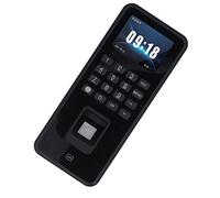 Sahgsa Machine Biométrique de Présence par Empreintes Digitales, Vérification Sensible pour Le Matériel du Personnel de Bureau, écran de 2.4 Pouces, Invite Vocale