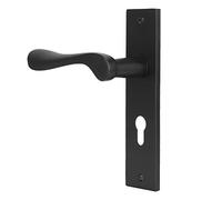 Sahgsa Serrure de Poignée de Porte Interne Silencieuse en Alliage D'aluminium A303-T39 pour une sécurité Améliorée de la Maison, Adaptée à L'application de Verrouillage de Porte