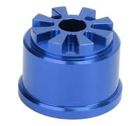 Sahgsa Support de différentiel en aluminium - Remplacement professionnel - Boîtier de différentiel poli fin pour voitures télécommandées Summit 1/10 - Bleu