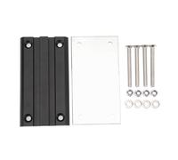 Sahgsa Support de table amovible en alliage d'aluminium, design renforcé pour la capacité de poids, montage fin sur plaque, support peu encombrant pour le bureau dans des espaces restreints pour