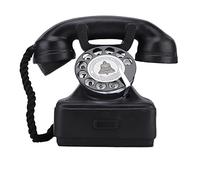 Sahgsa Téléphone antique, téléphone vintage rétro antique, téléphone fixe, décoration de bureau à domicile, ornement, accessoires photo