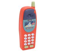 Sahgsa Téléphone jouet pour bébé, téléphone portable mobile pour tout-petits, cours de musique, téléphone amusant en plastique pour l'éducation précoce et le développement d'apprentissage, coffre-fort