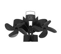 Sahgsa Ventilateur alimenté par la Chaleur pour Poêle à Bois, Conception Thermodynamique Efficace pour Démarrage Automatique de la Cheminée, Applicable pour Poêle à Charbon/bois
