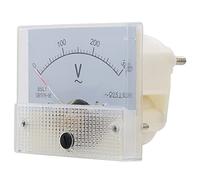 Sahgsa Voltmètre ABS Installation Intégrée AC 0-300 V Compteur de Mesure pour Armoire de Distribution D'énergie