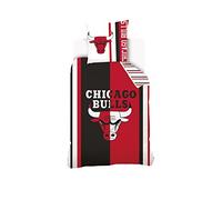 Sahinler NBA - Housse De Couette Chicago Bulls - Rouge - 100% Coton