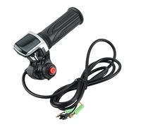 Sahkgye 36V ÉLectrique Scooter AccéLéRateur PoignéE ÉCran LCD avec Interrupteur éLectrique Torsion AccéLéRateur AccéLéRateur PoignéE Guidon