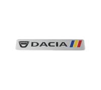 SAHODIYI Auto Emblème Logo pour Dacia Duster 2 2017-2022 2023,Voiture Avant Pare-Chocs Arrière Tronc Emblème Autocollant Accessoiresde Style Voiture,A