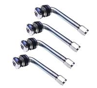 SAHROO 4 PièCes SéRies/Lot YPQZW90DY6 7.15CM 2.5 Tiges de Valve de Pneu ChroméEs Taille CoudéE à 90 DegréS XL, Divers ModèLes Universels