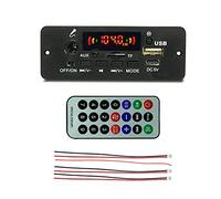 SAHROO Amplificateur de Carte DéCodeur Audio Compatible Bluetooth JQ-D129BT-A Accessoire Lecteur de Musique 2X5W MP3 WMA WAV FLAC Perte