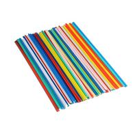 SAHROO Baguettes de RéParation de Soudure en Plastique 60 PièCes Bâtons de Soudeur en Plastique pour Pistolet à Air Chaud de RéParation en Plastique de Pare-Chocs de Voiture
