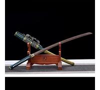 SAHROO Épée de samouraï en Bois de Palissandre avec Gaine, Katana en Bois, bokken Fait à la Main pour l'entraînement en Kendo, Affichage à la Maison, Cosplay, collectionnez