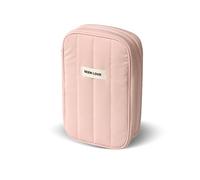 Sahunfri Sac organisateur de câbles, étanche, sac de rangement pour câbles électroniques, antidérapant, résistant à l'usure, sac d'accessoires de chargeur pour le rangement de voyage (rose)