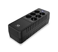 SAI 600VA CONCEPTRONIC 360W Bureau 6 Prises FICHE Protection Port LAN Modem