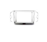 SAIBOL Cadre Radio 9/10 Pouces pour VW pour Tiguan 2010-2015 Autoradio Fascia Cadre Stéréo Android Multimédia Navigation Câblage Faisceau Canbus Boîte Kit Autoradio Façade(Frame B)