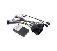 SAIBOL Cadre Radio 9 Pouces Autoradio Android Écran Multimédia Cadre Panneau Vidéo GPS Kit D'installation Faisceau Câbles CANBUS pour Ford pour Ranger 2015 Autoradio Façade(Canbus Cable)