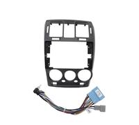 SAIBOL Cadre Radio 9 Pouces Autoradio Android MP5 GPS Lecteur Stéréo 2 Din Unité Principale Panneau Tableau Bord Cadre pour Hyundai Getz 2002-2009 2010 2011 Autoradio Façade(Right Wheel Cable2)