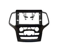 SAIBOL Cadre Radio 9 Pouces Autoradio Fascias Android GPS MP5 Lecteur Stéréo 2 Din Unité Panneau Tableau Bord Cadre pour Jeep pour Grand pour Cherokee 14-17 Autoradio Façade(2014-2017,with canbus)