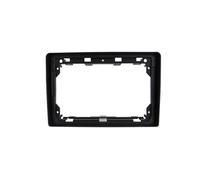 SAIBOL Cadre Radio Cadre Voiture 9 Pouces pour Peugeot 207 307 Expert Partner Adaptateur Fascia Kit Panneau Montage Tableau Bord Radio Android Autoradio Façade(Le Noir)
